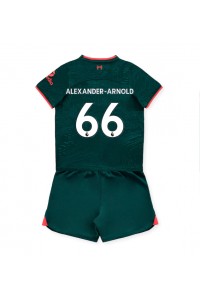 Liverpool Alexander-Arnold #66 Babyklær Tredje Fotballdrakt til barn 2022-23 Korte ermer (+ Korte bukser)